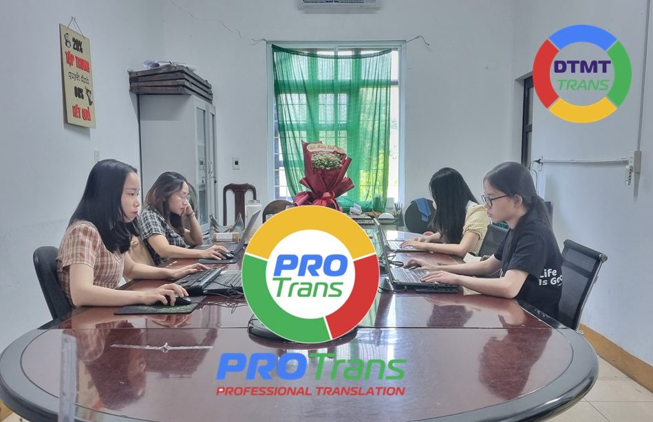 Văn phòng dịch thuật công chứng PROTRANS