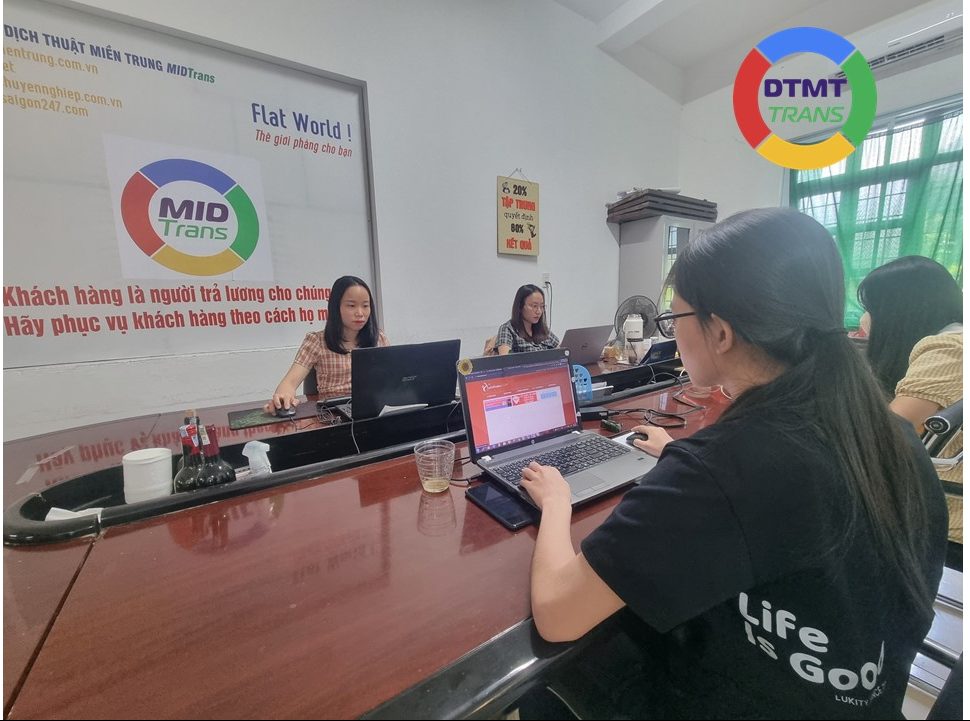 Đội ngũ biên dịch viên của dịch thuật MIDTRANS